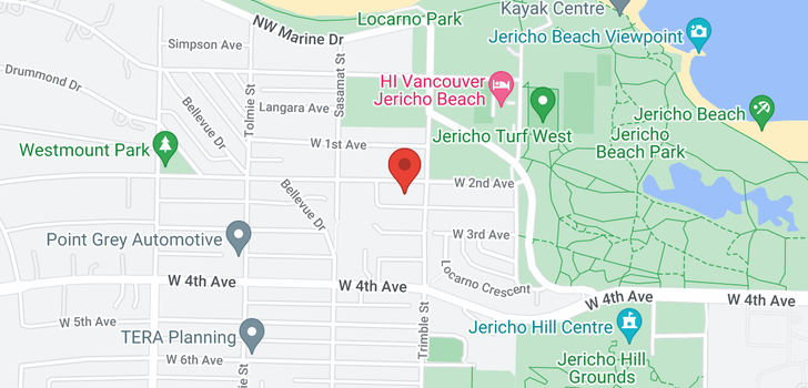 map of 4422 W 2ND AVENUE
